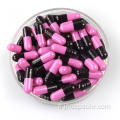 Coquille de capsule de couleur noir rose taille 00